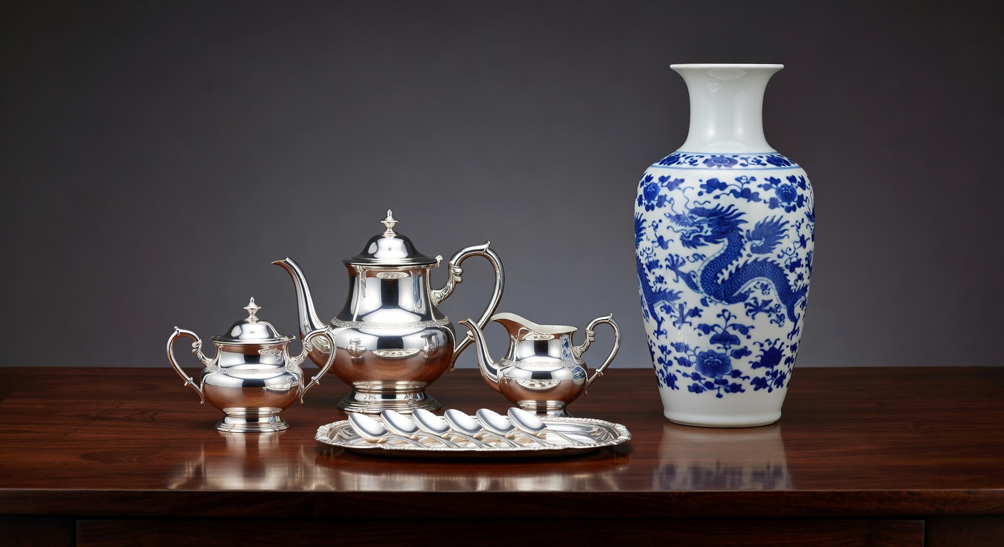 Edwardian Silver Tea Set