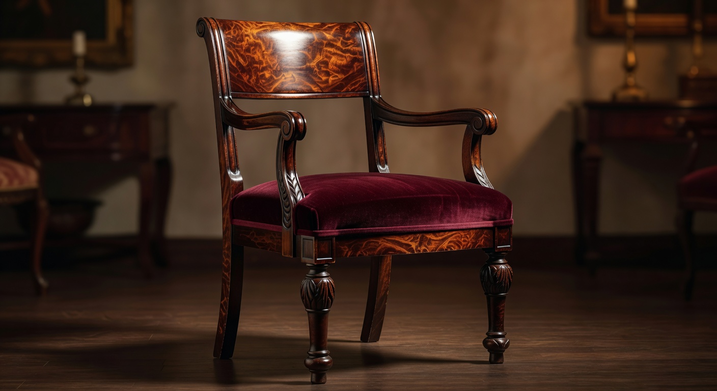 Victorian Mahogany Chair